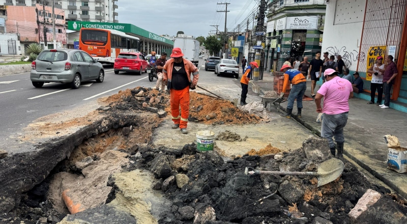Prefeitura de Manaus recupera drenagem e melhora infraestrutura