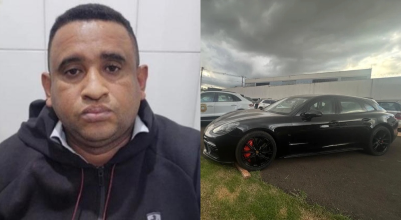 Vulgo “Vovozona do CV” tem Porsche apreendido em operação policial