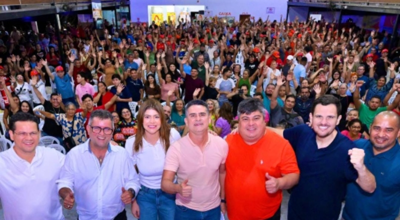 David Almeida demonstra força política em evento na Zona Norte