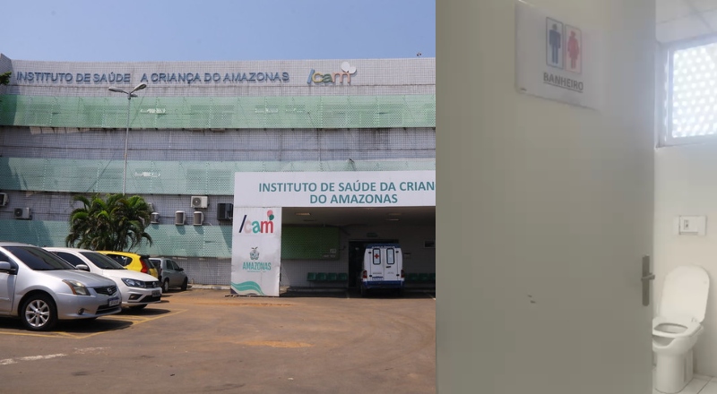 Denúncia: banheiro imundo no ICAM causa desconforto para todos