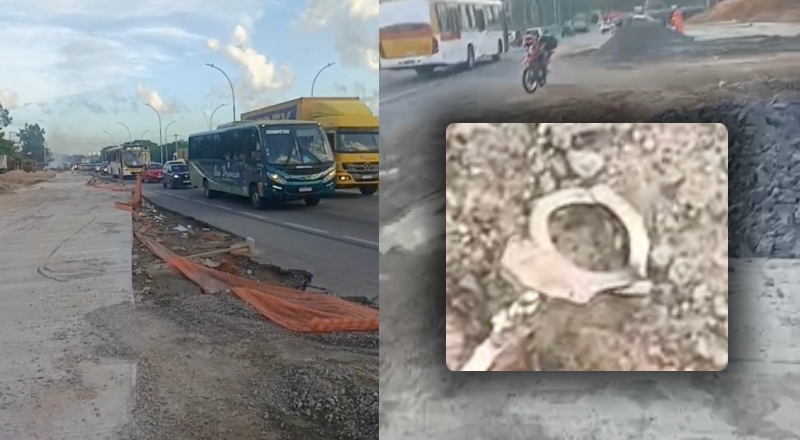 Trânsito e sangue: corpo encontrado na BR-101 choca a todos