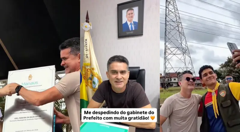 Último domingo de David Almeida como prefeito de Manaus com obras e entregas