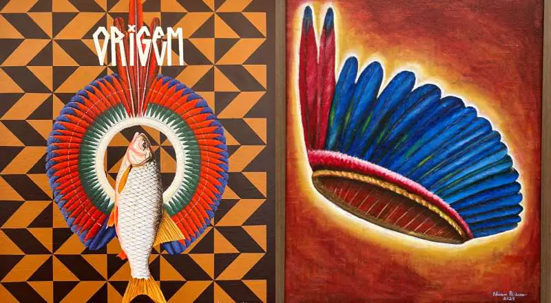 Cocares amazônicos serão destaque na Exposição da Valer Teatro