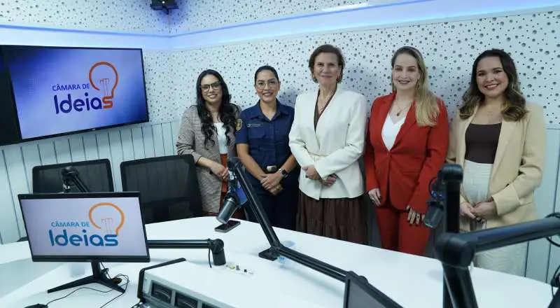 Câmara de Ideias: protagonismo feminino em destaque no podcast