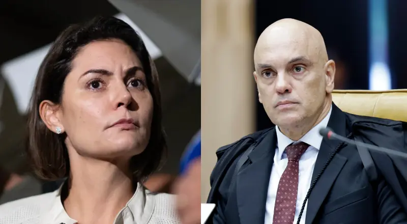 Michelle deve se reunir com Moraes sobre decisão de Bolsonaro