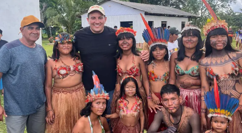Simão Peixoto intensifica agenda com povos indígenas em Figueiredo