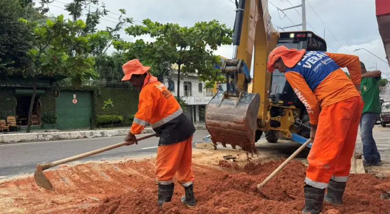 Prefeitura de Manaus reforça drenagem e evita alagamentos na zona Sul