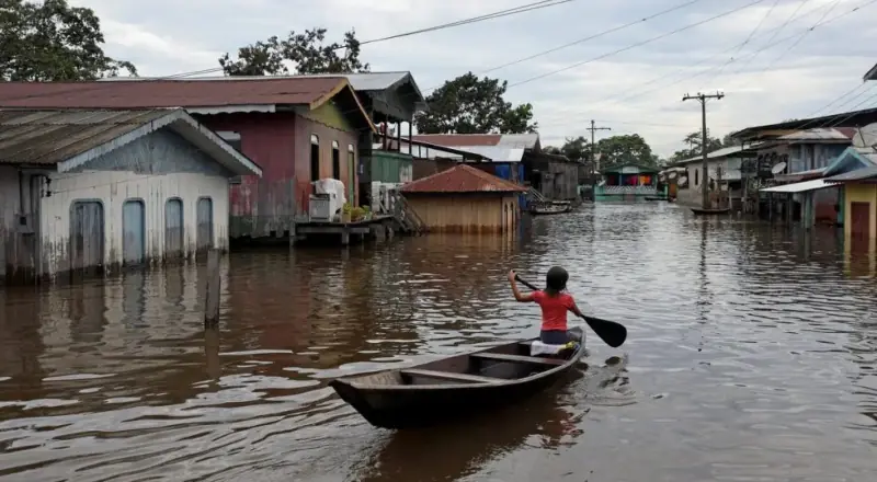 Cheia dos rios já afeta 133 mil pessoas no Amazonas e região