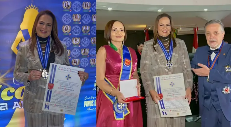 Do Amazonas para o Brasil: Cileide Moussallem recebe honraria inédita