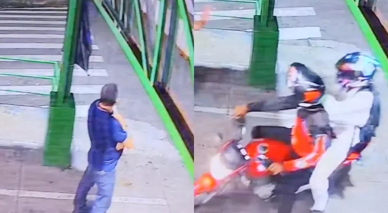 "Veja momento em que trabalhador é assaltado em Manaus"