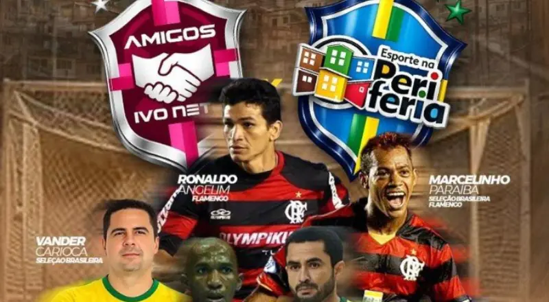 Ídolos do futebol nacional desembarcam em Manaus para a alegria dos fãs