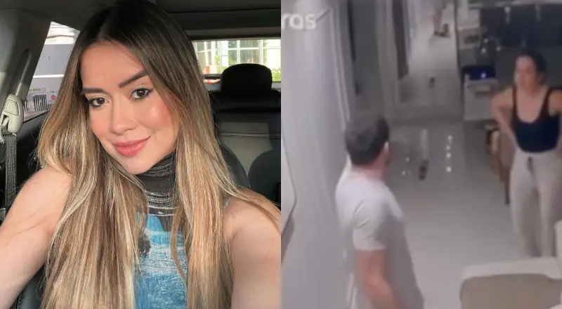 Vídeo mostra influenciadora Laís Albano agredindo o marido ao vivo