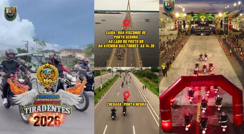 Atenção, Motoqueiros!: 5º Motofest em Comemoração à PMAM
