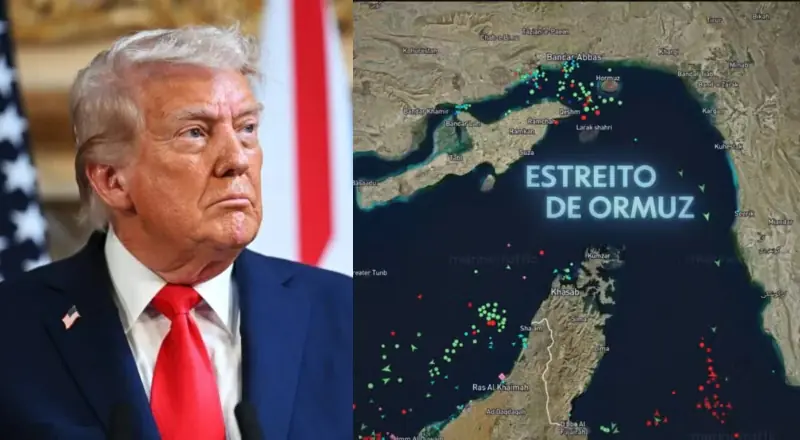 Trump afirma que começou o processo de limpeza no Ormuz