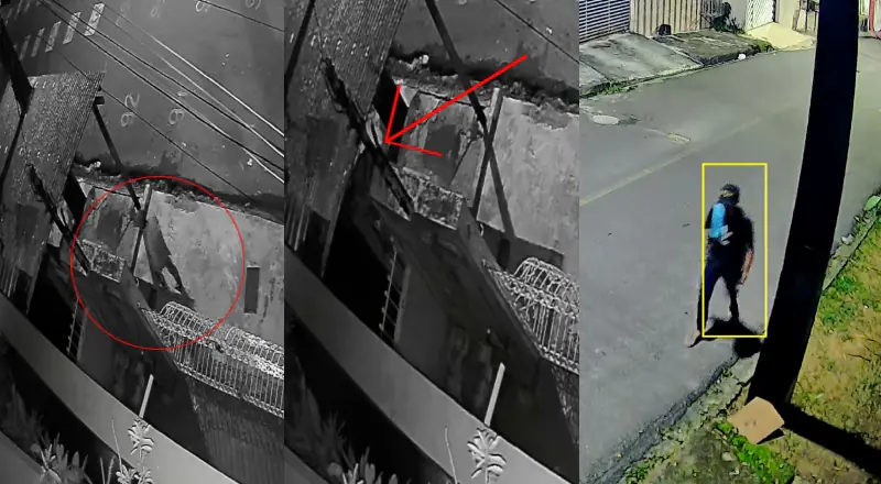 Ladrão pula muro e invade casa no bairro Santo Antônio, em Manaus