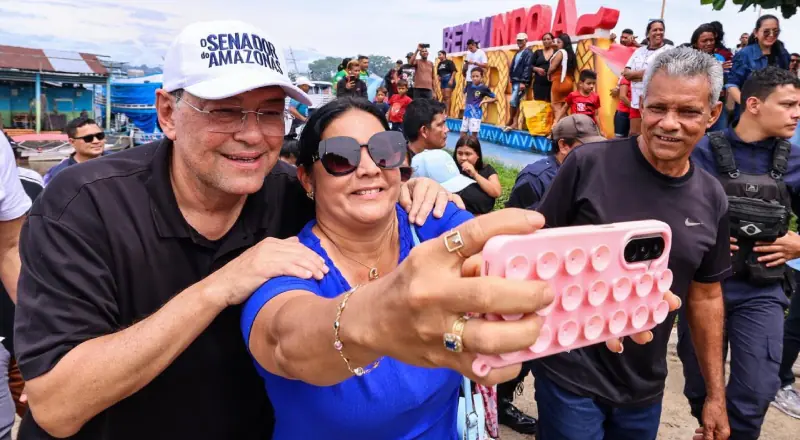 Eduardo Braga lidera pesquisa Census e fortalece sua posição no Amazonas