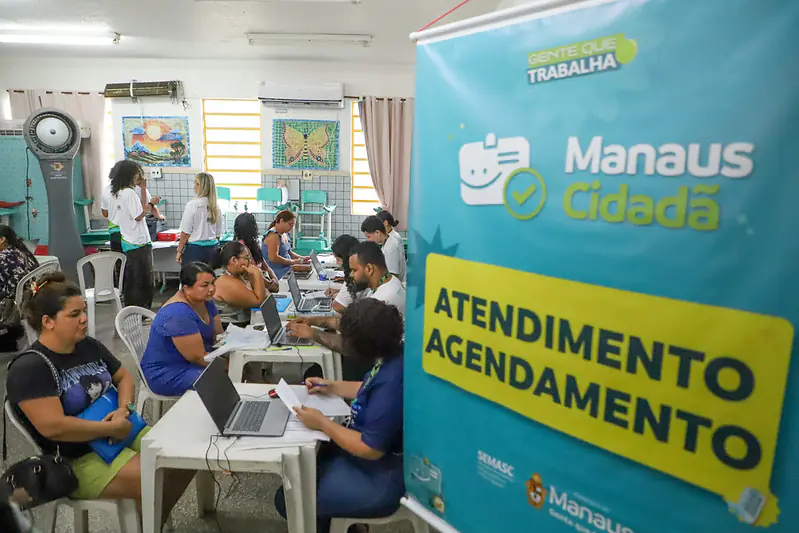 Prefeitura de Manaus realiza 4ª edição do ‘Manaus Cidadã’ com serviços gratuitos para a comunidade