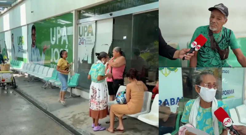 Abandono da Terceira Idade: espera de 5 horas em Manaus