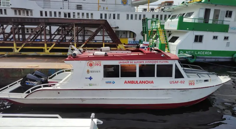 Bandidos furtam 'Ambulancha' do Samu e afetam ribeirinhos