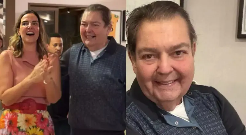Após quatro transplantes, Faustão celebra nova fase de vida