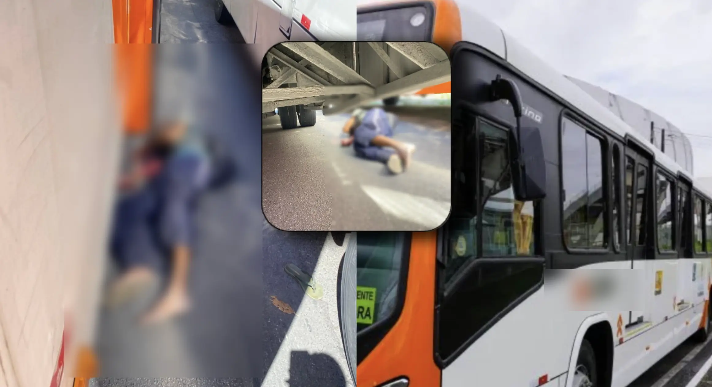 ESMAGADO: Homem atropelado no terminal do Ouro Verde, SP