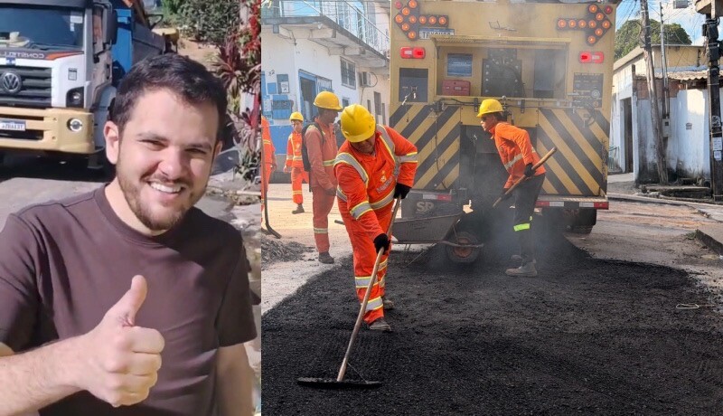 Em pleno domingo, prefeito Renato Junior traz melhorias a Manaus