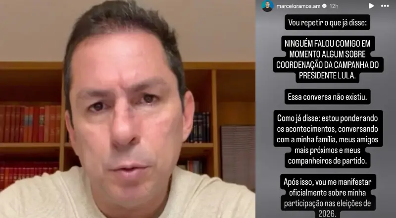 Marcelo Ramos mantém mistério sobre seu futuro nas eleições 2026: O que esperar?