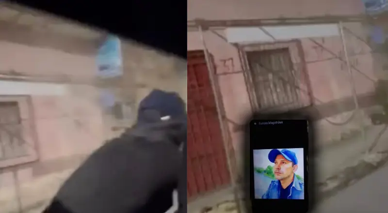 Veja momento em que integrantes do CV atacam casa de PM em Manaus