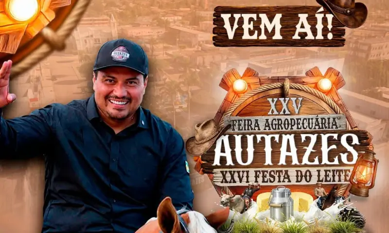 Prefeito José Thomé Neto anuncia datas da Feira Agropecuária e da Festa do Leite