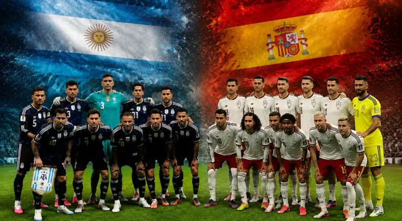 Final imperdível: Espanha e Argentina em busca da glória