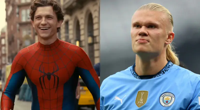 “Não sabia quem era”: Haaland conta sobre convite a Tom Holland