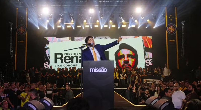 Eleições 2026: Renan Santos lança sua candidatura à presidência