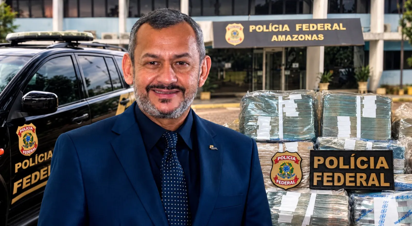 Exclusivo: empresário da JAKS Serviços detido com R$ 1 milhão em Manaus