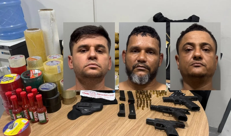 PMs são presos em Manaus suspeitos de crime organizado e drogas