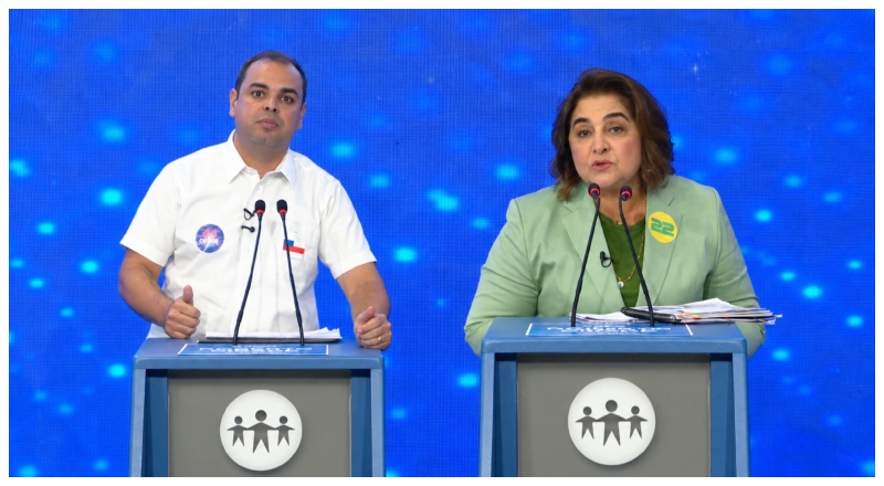 Maria do Carmo parte para cima de Roberto Cidade e cobra explicações