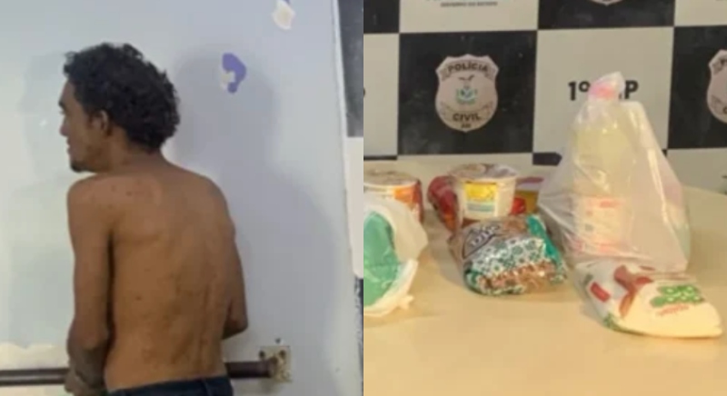 Homem que foi preso após furtar alimentos de igreja revela necessidade real