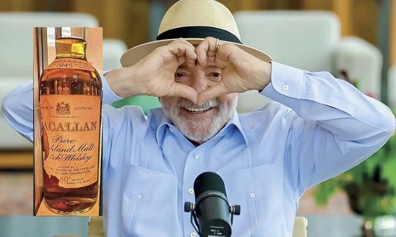 "Vorcaro escolheu whisky avaliado em R$ 500 mil para Lula"