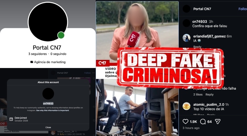 Criminosos: oposição usa Deep Fake e IA para espalhar desinformação